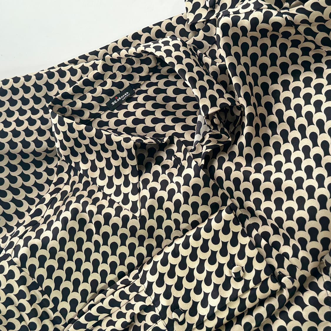 키톤 KITON 패턴 실크 셔츠 드레스 상품이미지3