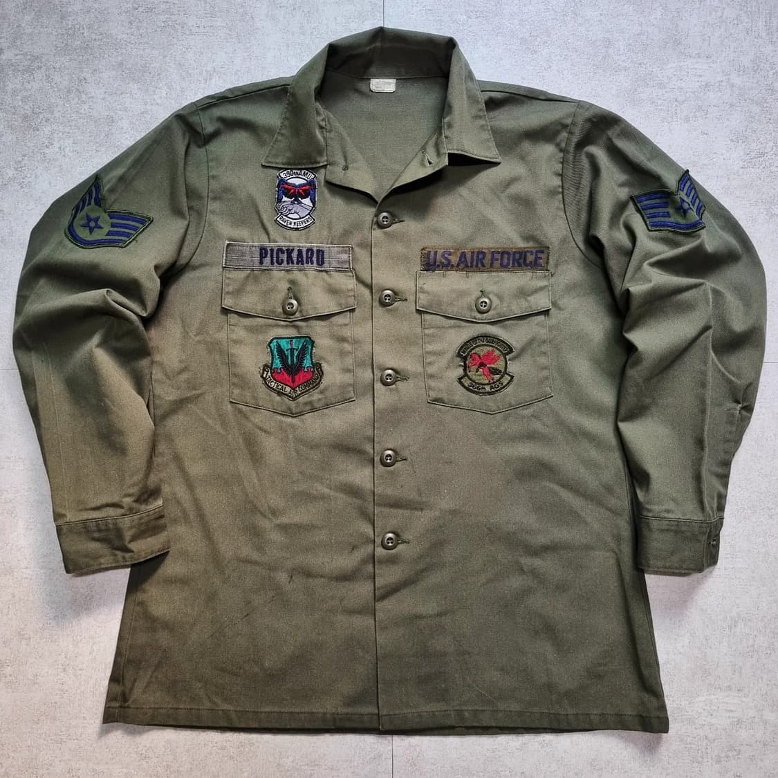 80s USAF OG-507 Shirts 16, 105 sz 상품이미지1