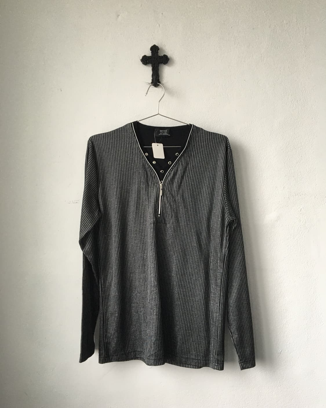 Ribbed layered sleeve 상품이미지2