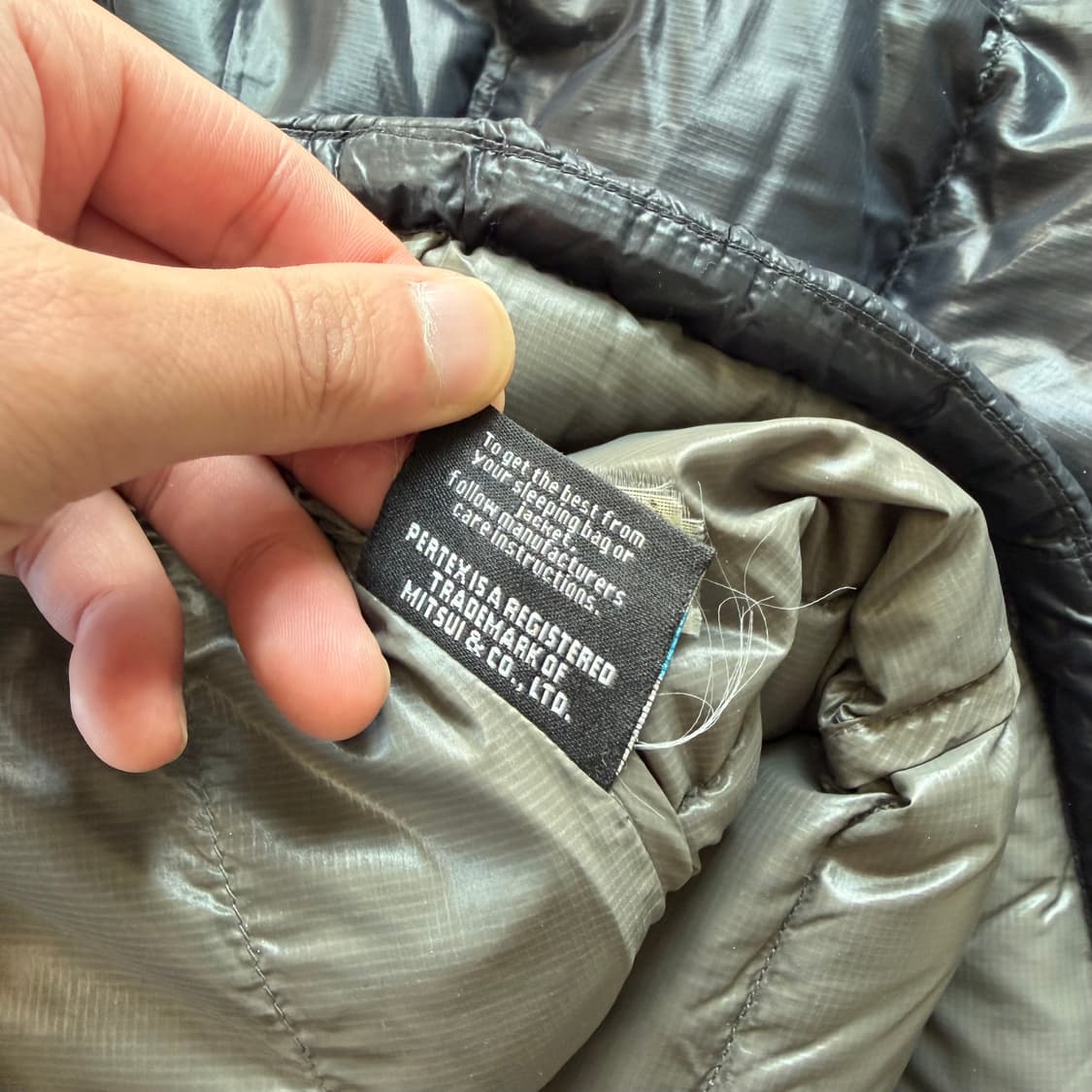 몽벨 Pertex 빈티지 경량패딩 M 상품이미지7