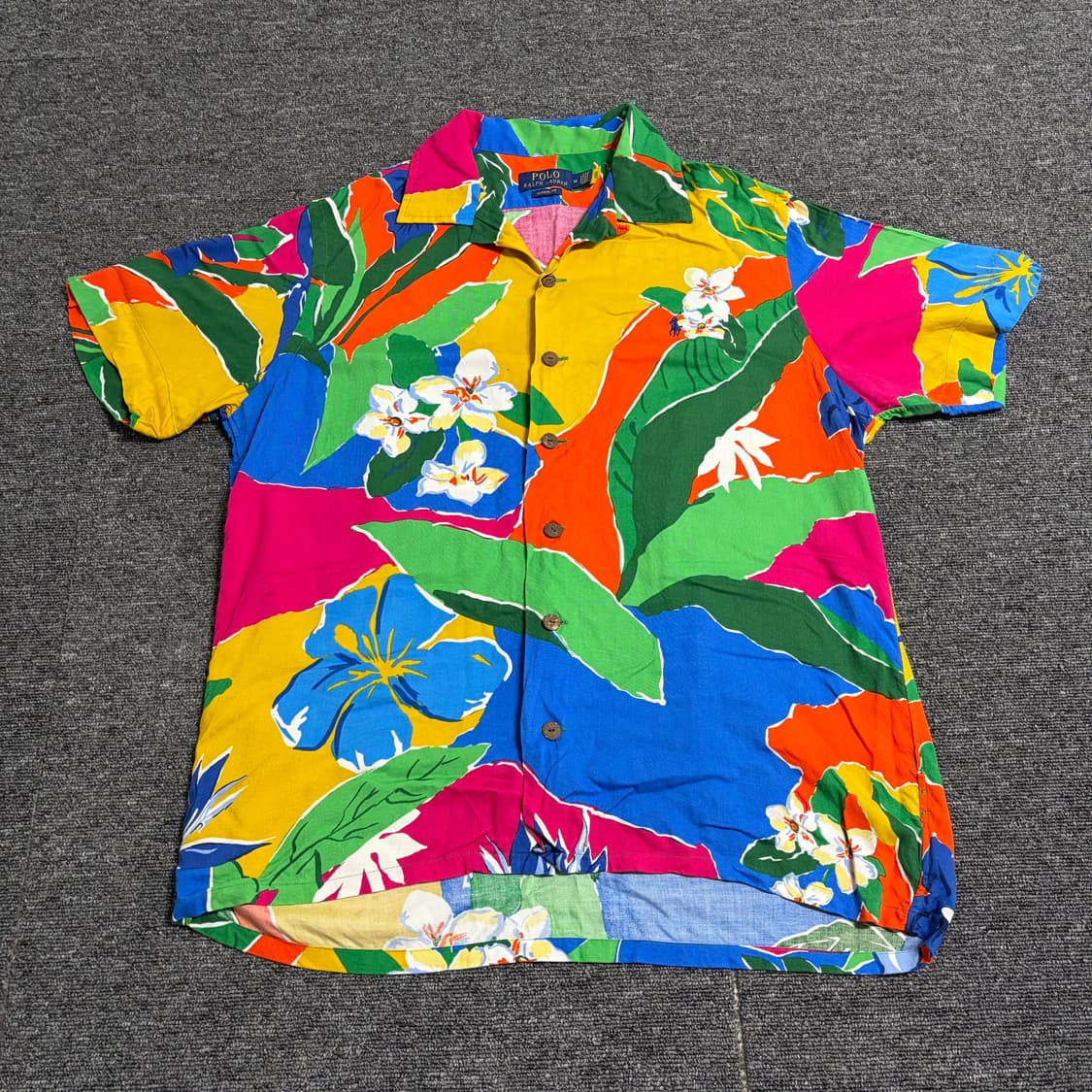 폴로 랄프로렌 클래식핏 플로럴 프린트 캠프 셔츠 상품이미지1