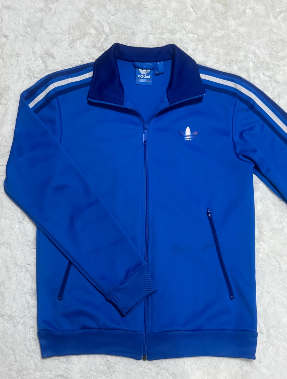 아디다스 파이어버드 빈티지 블루 져지 상품이미지1