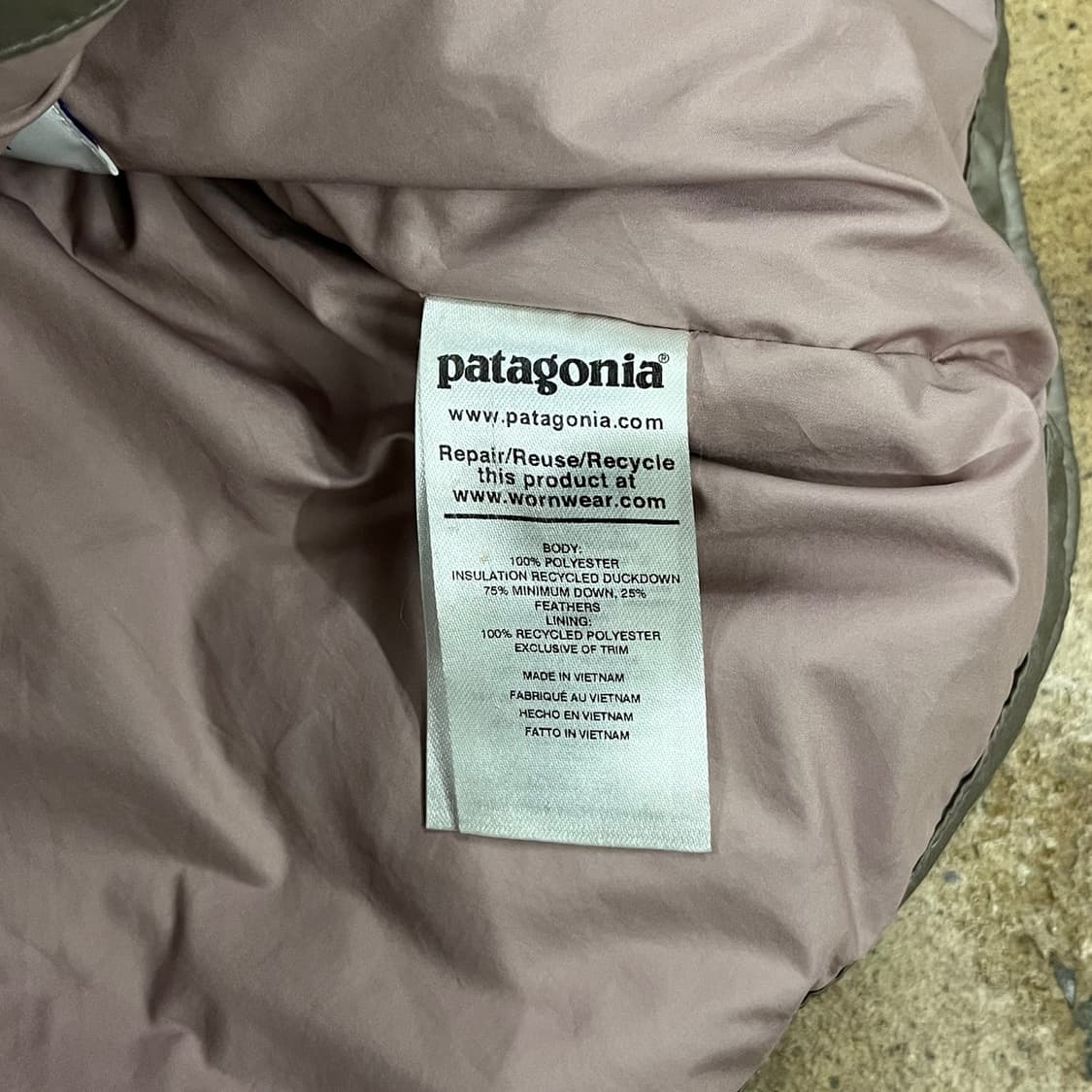[정품/S] 파타고니아 패딩 자켓 후드 b12 상품이미지7