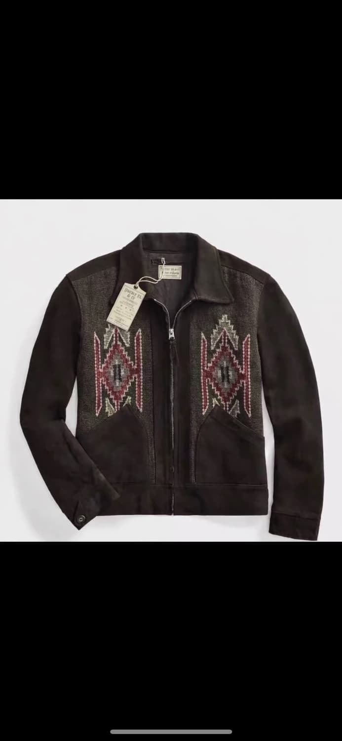 RRL 치마요 스웨이드 자켓 M 상품이미지1