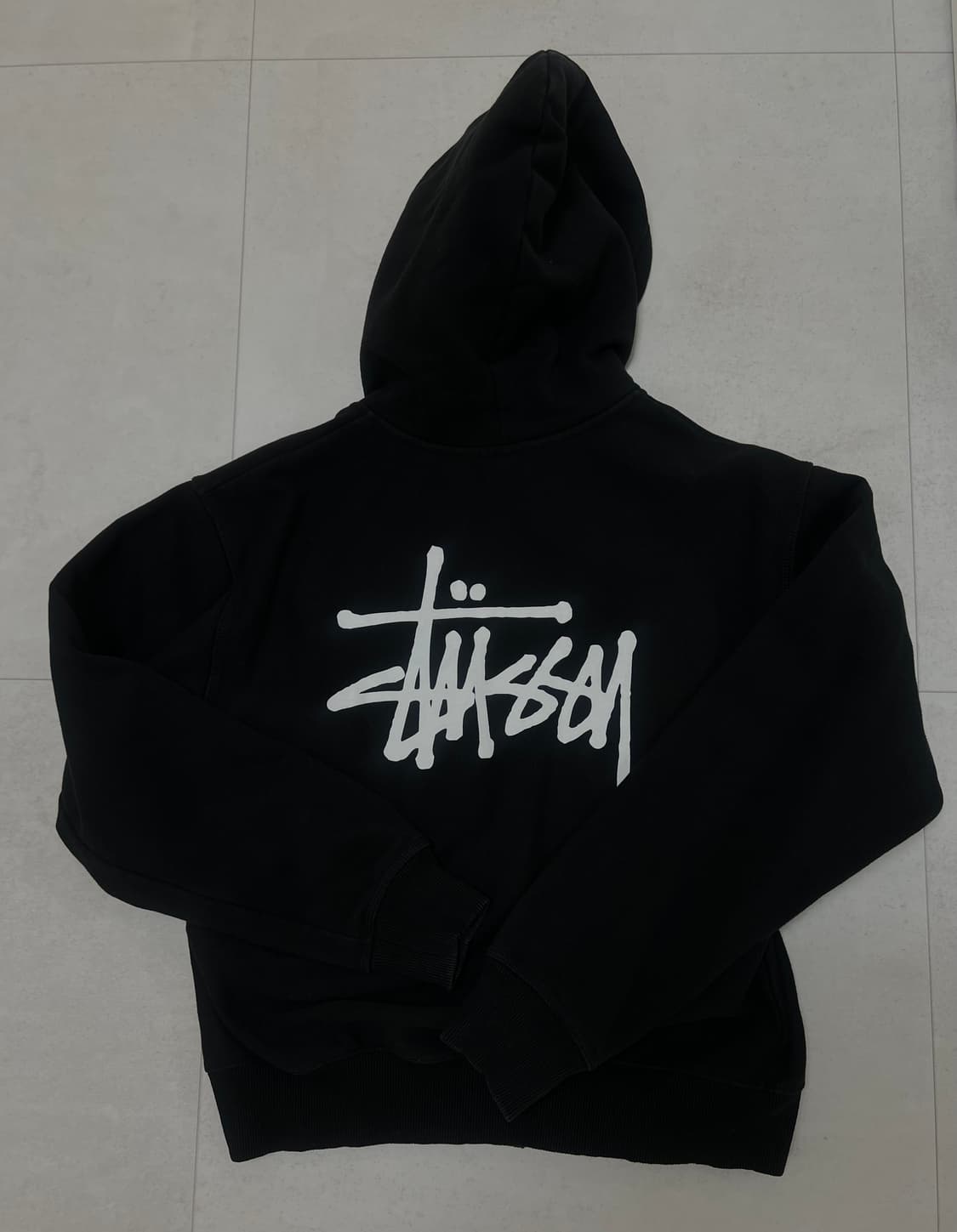 스투시 후드집업_블랙 상품이미지6