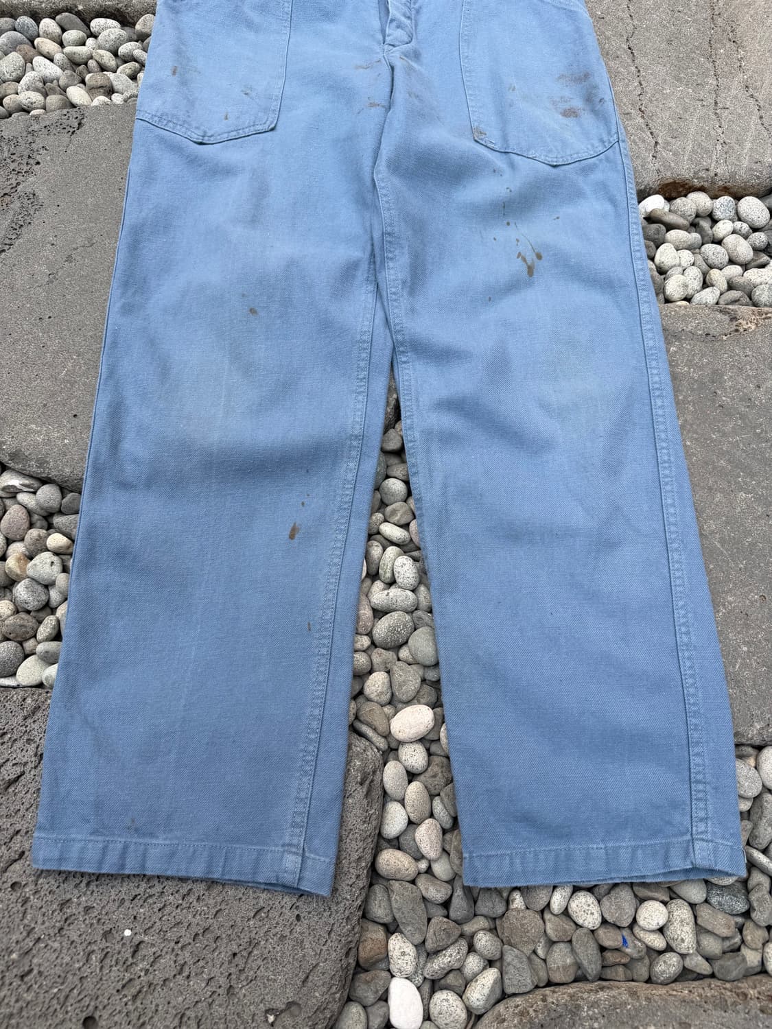1960s DISTRESSED FADED FATIGUE 프렌치워크팬츠 상품이미지4