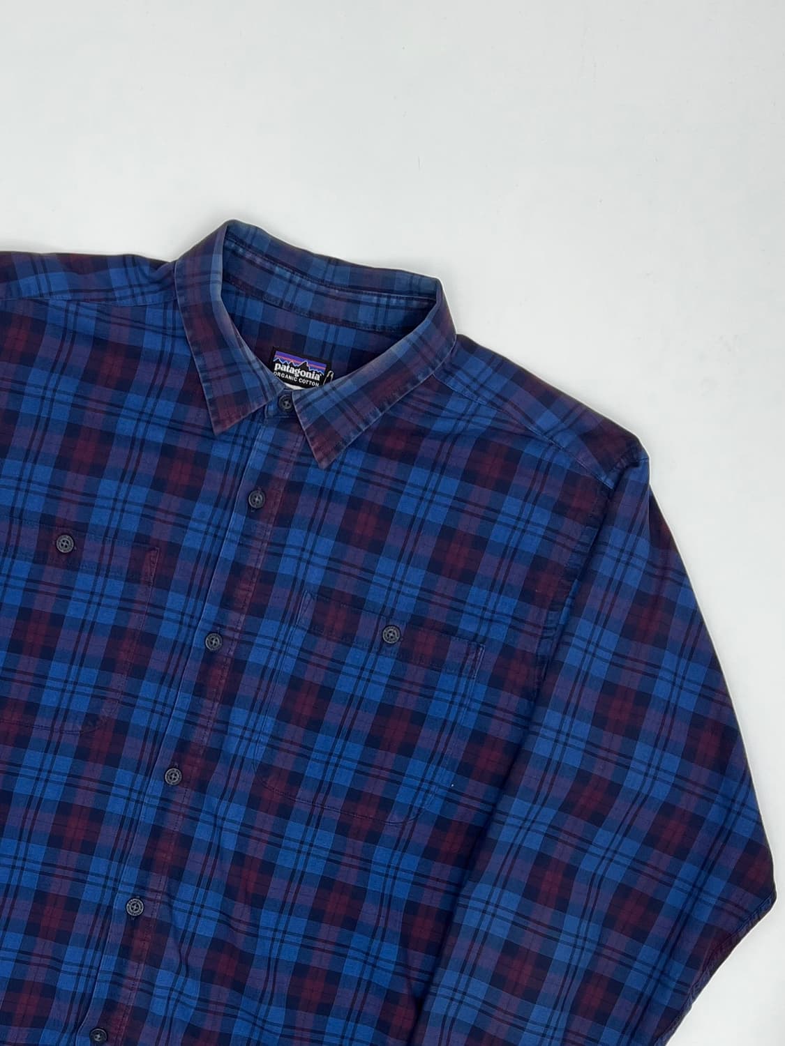 파타고니아 체크 셔츠 상품이미지2