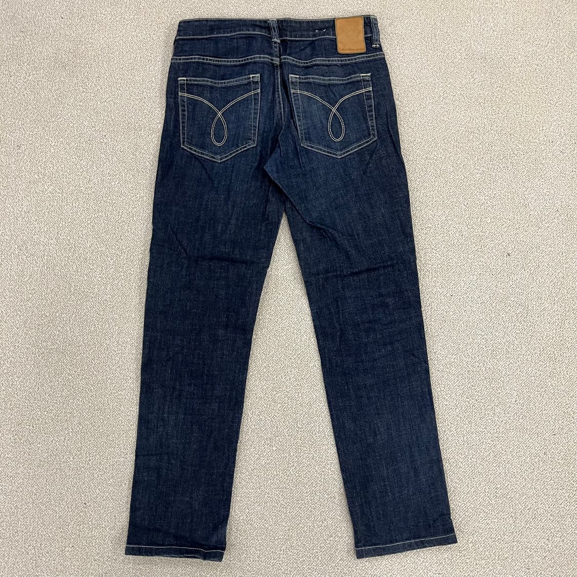 29 캘빈클라인 진스 진청 데님 청바지 0123M 상품이미지4