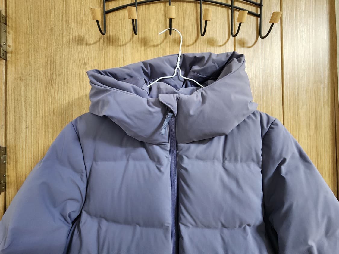 (M)여성 유니클로 심리스 후드 다운 패딩 상품이미지2