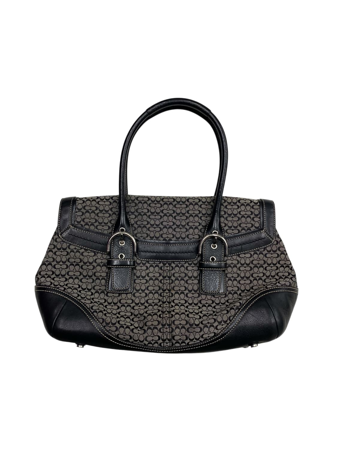 코치 y2k 시그니처 블랙 숄더백 상품이미지2