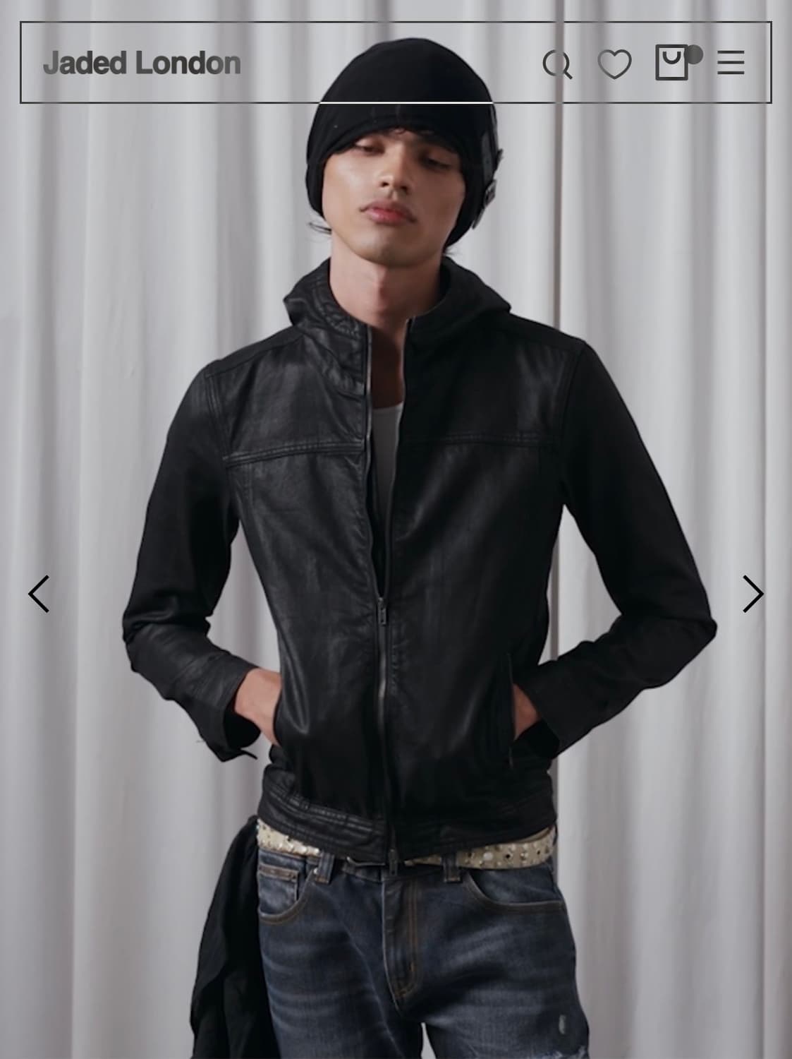 Bedrock Waxed Hooded Denim Jacket 상품이미지2