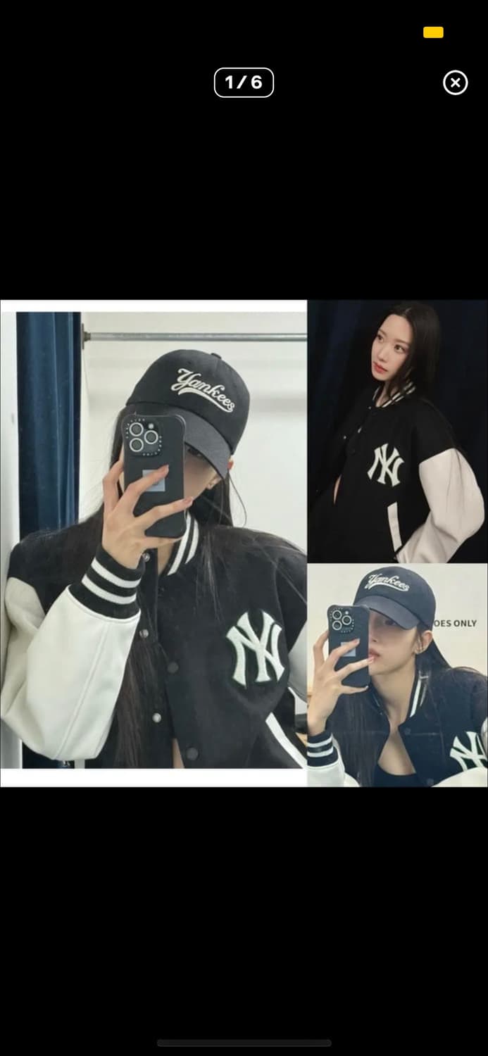 mlb 울베이직 바시티 자켓 L 새상품 택달림 상품이미지1