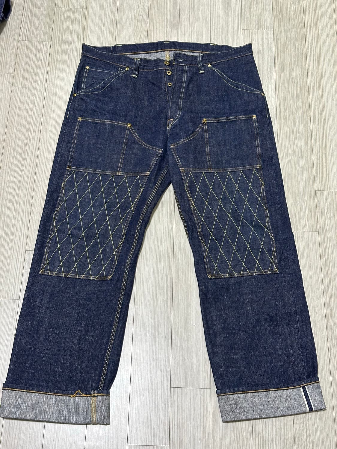 트로피클로딩 1606 더블니 데님팬츠 40사이즈 상품이미지1