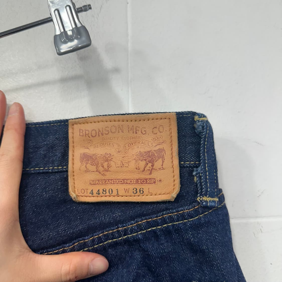 브론슨 44801 셀비지 데님팬츠 상품이미지6