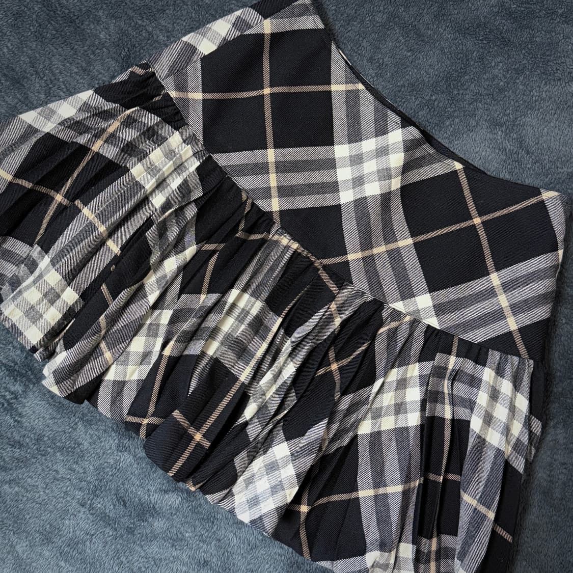 버버리 블루라벨 플리츠 미니 스커트 상품이미지2