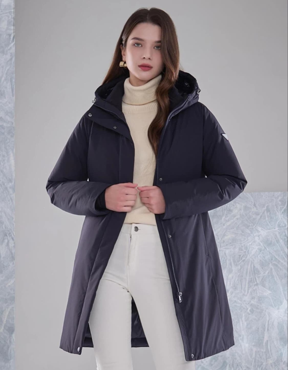 거의새거) 네파 이젠벅 여성 롱패딩 105(88) 상품이미지2