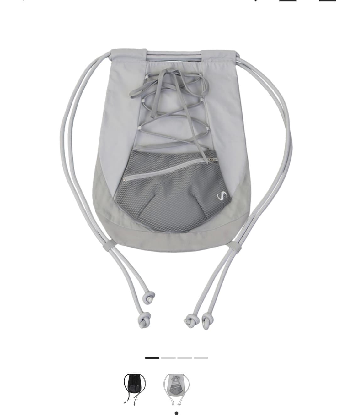 오호스 Ojos 디테처블 포켓 짐색 그레이 상품이미지1