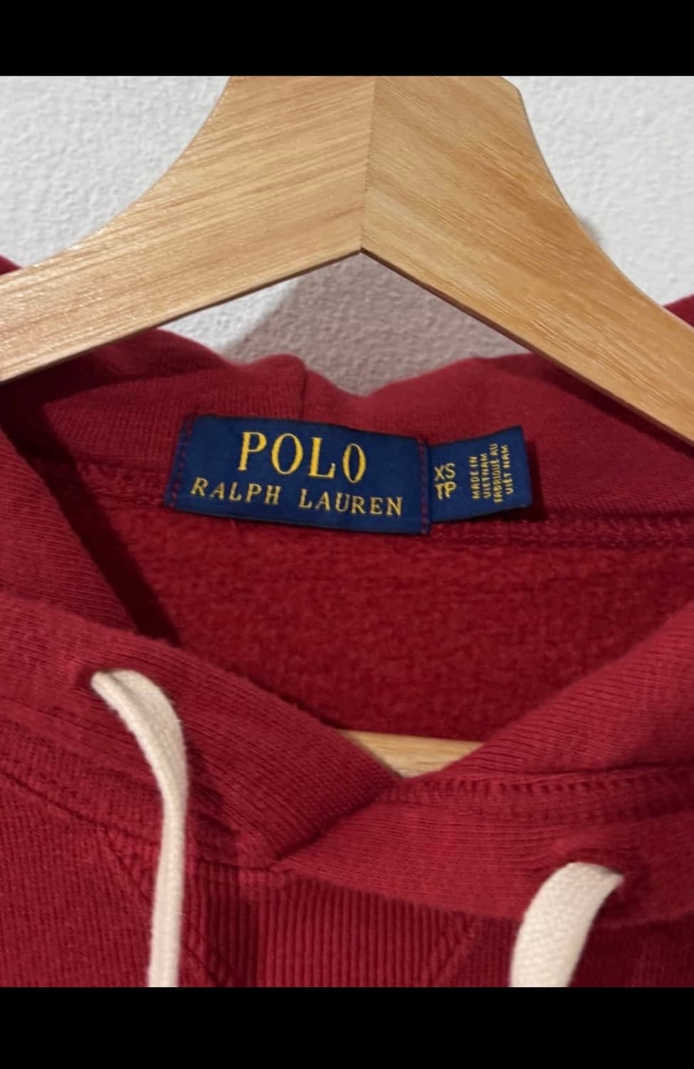 폴로 스펠로고 후드티 상품이미지5