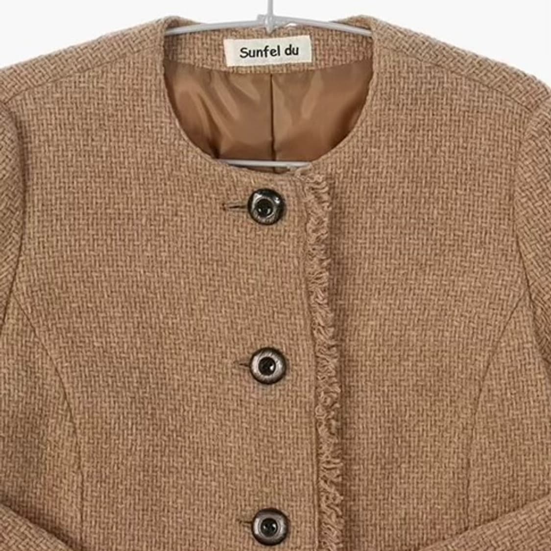 [M] Sunfel du 우먼즈 울 모직 코트 상품이미지2