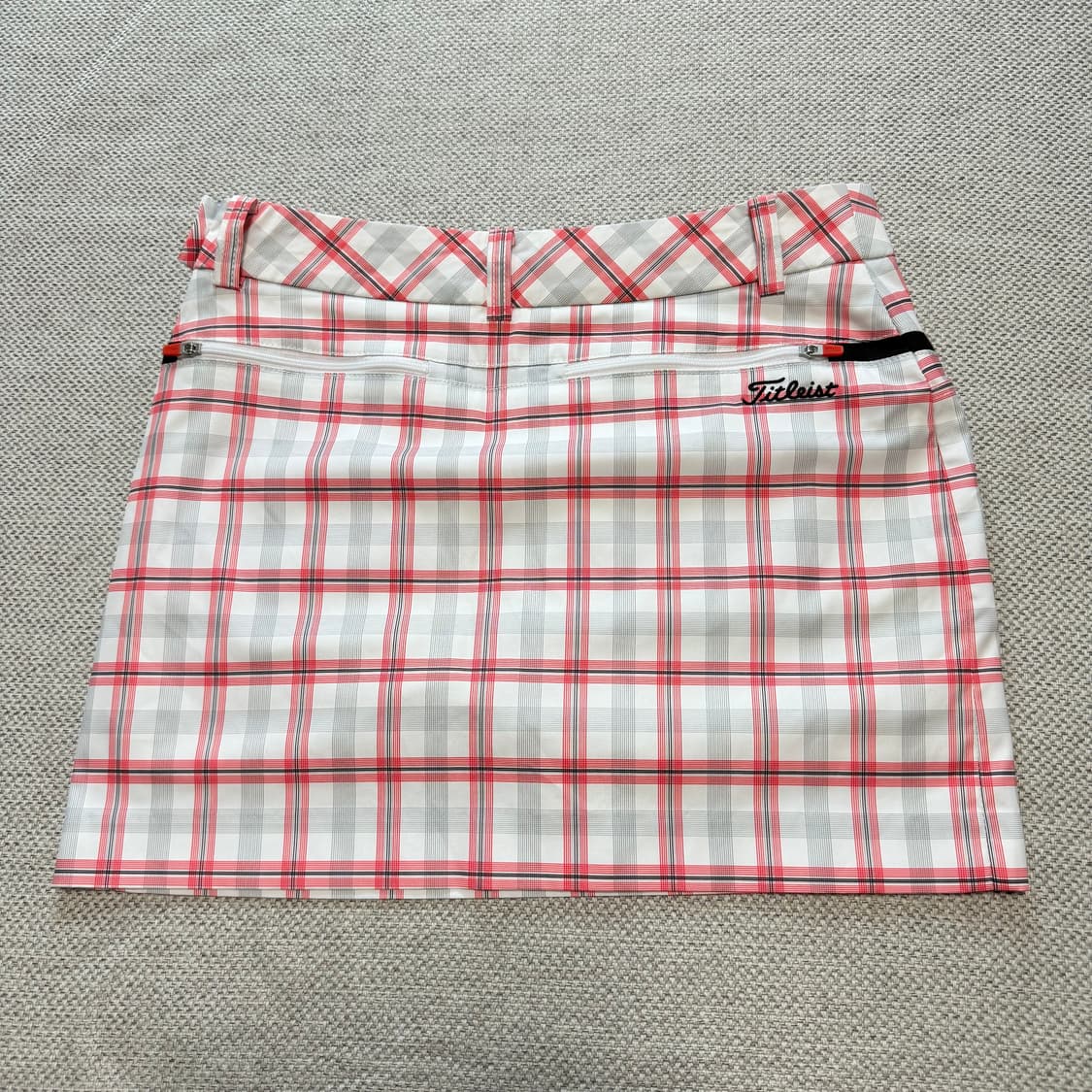 타이틀리스트 체크 미니스커트 골프웨어 상품이미지4