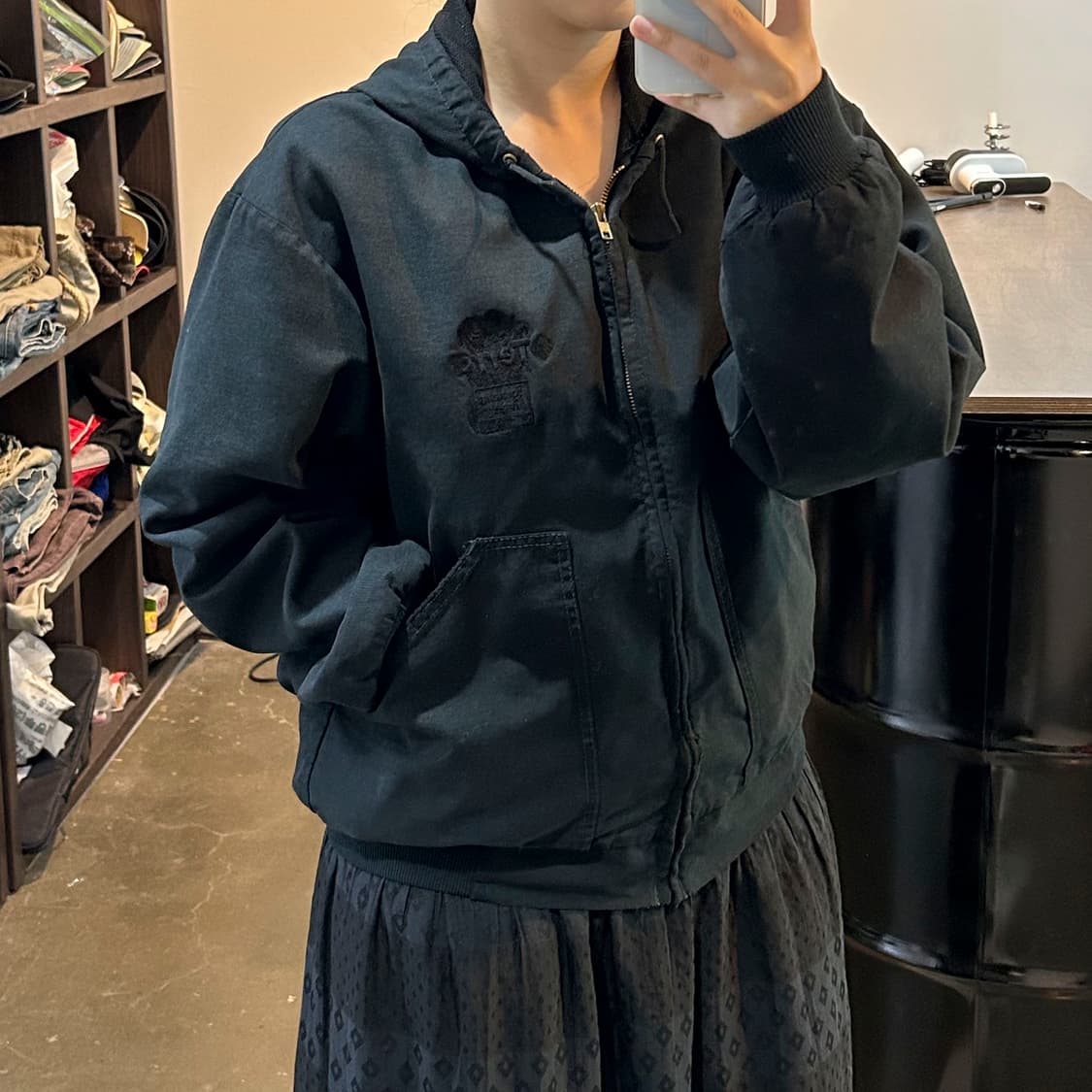 블랙 액티브 자켓 상품이미지1