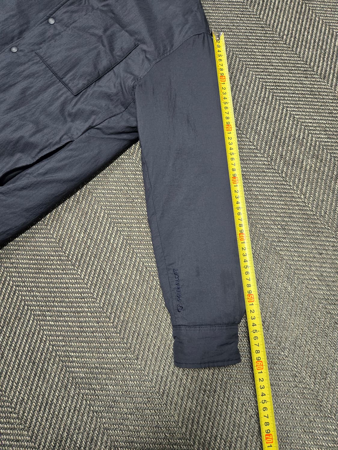 247 시리즈 프리마로프트 셔츠 점퍼 네이비 솜누비 자켓 상품이미지8