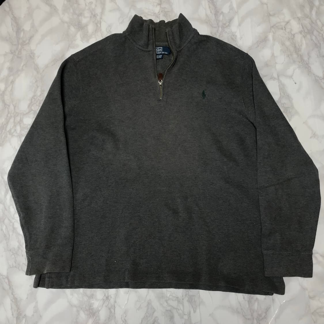 폴로 랄프로렌 반집업 남성용 차콜그레이 상품이미지1