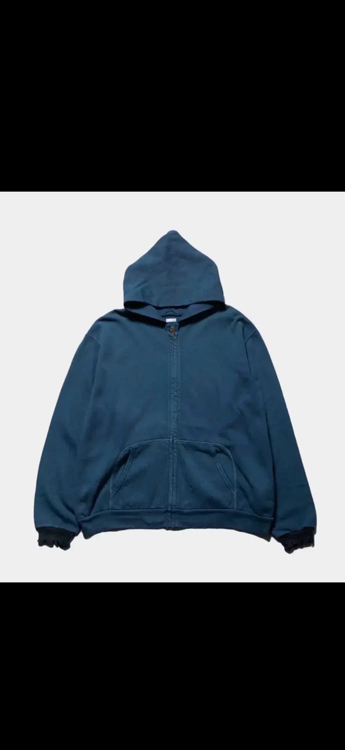 [2]아프레쎄 26ss 라이트 빈티지 집업 새상품 네이비 상품이미지1