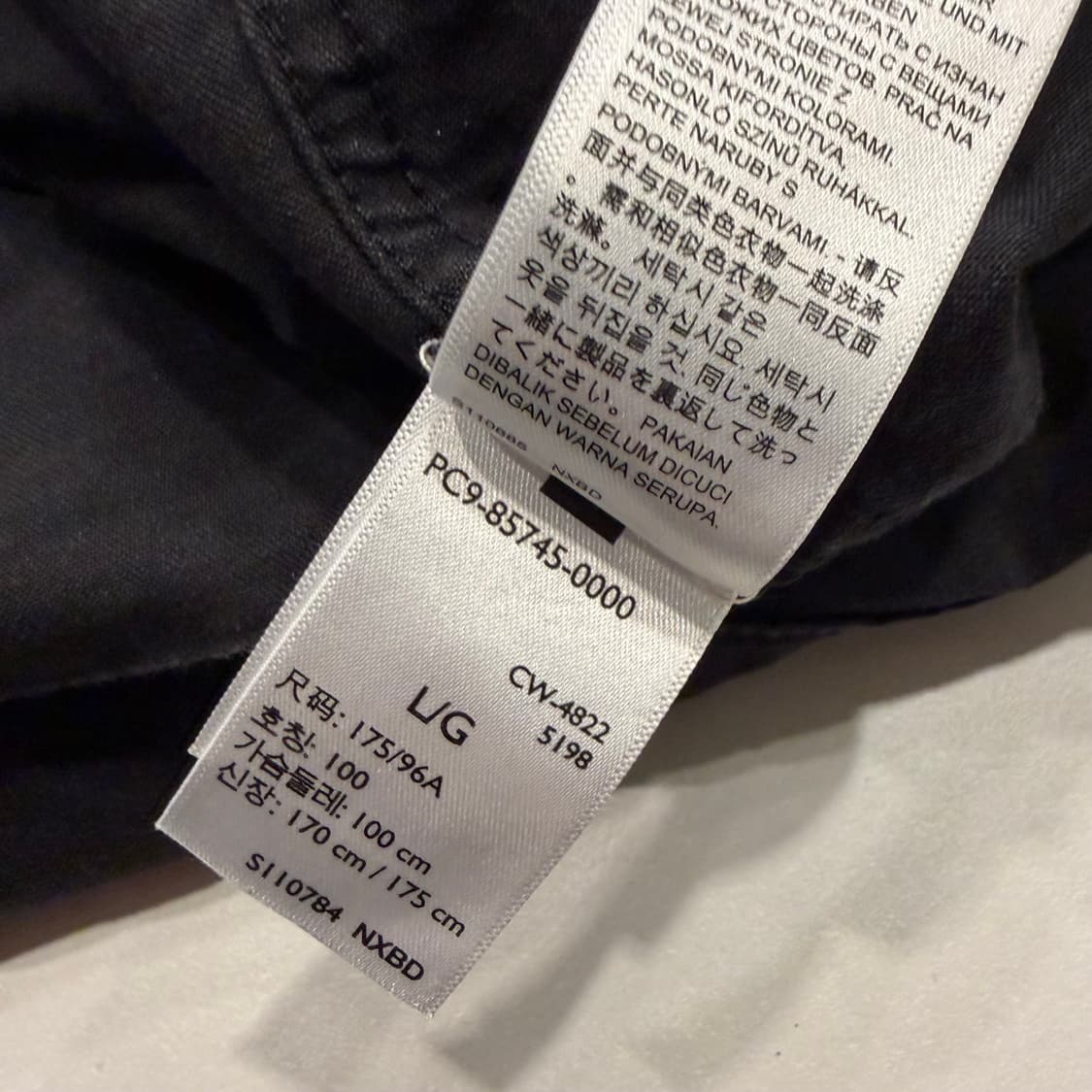 [L] 리바이스 블랙 웨스턴 데님 셔츠 B334 상품이미지8