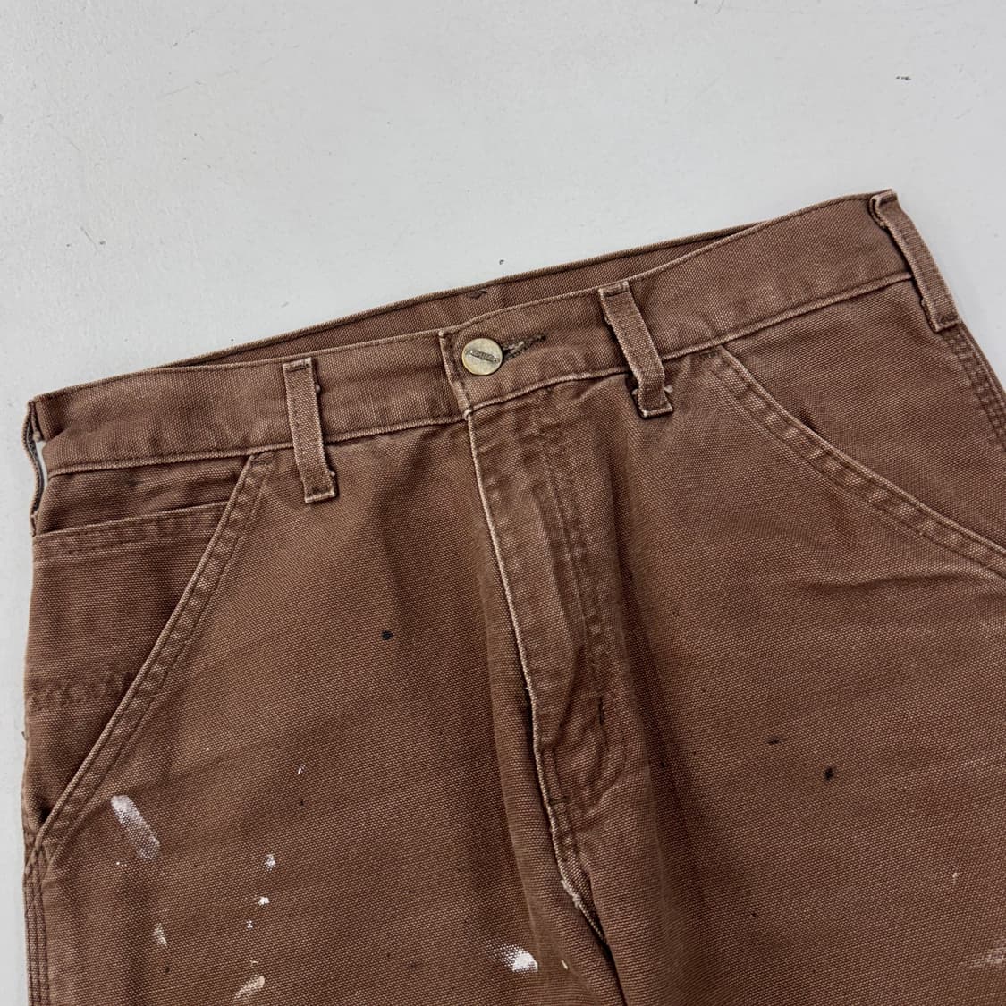 칼하트 OG 카펜터 덕캔버스 페인터 페이딩 워크팬츠 상품이미지4