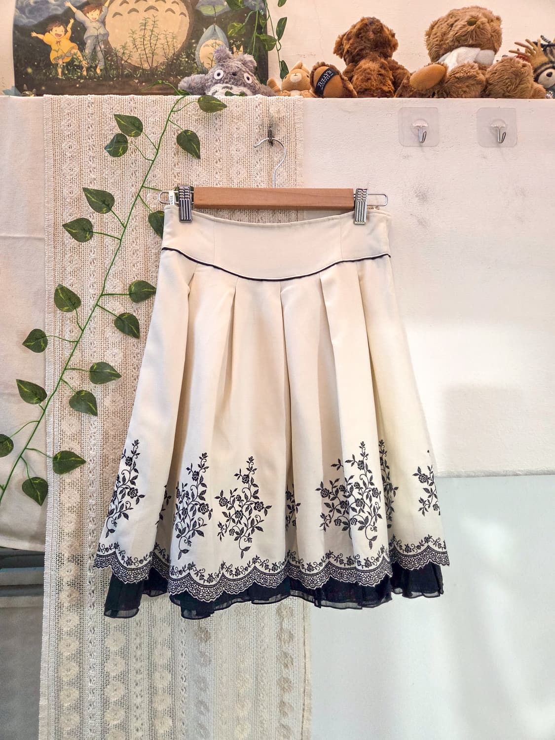 L'est rose 미디 스커트 상품이미지1