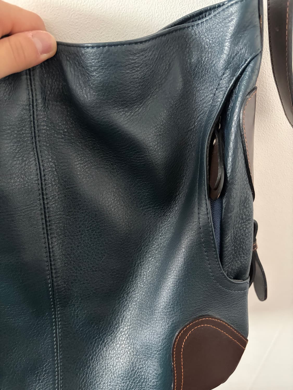 빈티지 레더 크로스 백 상품이미지2