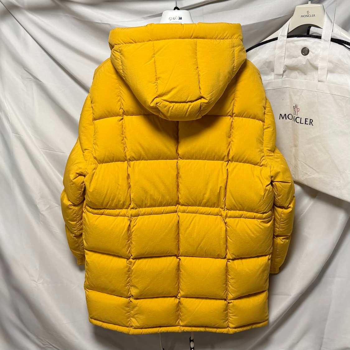 [S+급/오버핏2] 23FW 몽클레어 X 팜엔젤스 펜타플레이크 롱 패딩 상품이미지4