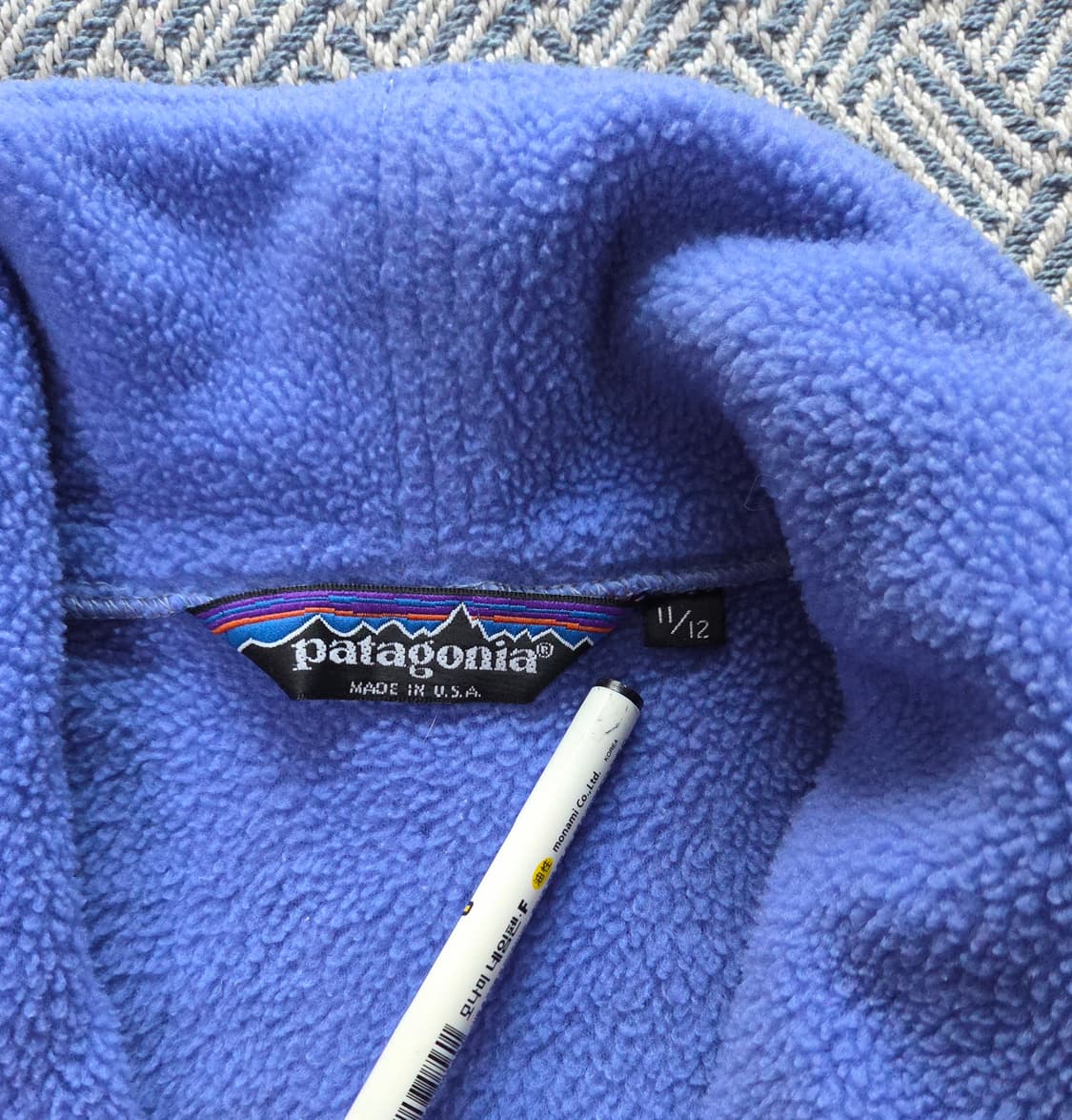 (S/55~)파타고니아 80s Usa 신칠라 플리스 풀 집업 자켓 상품이미지4