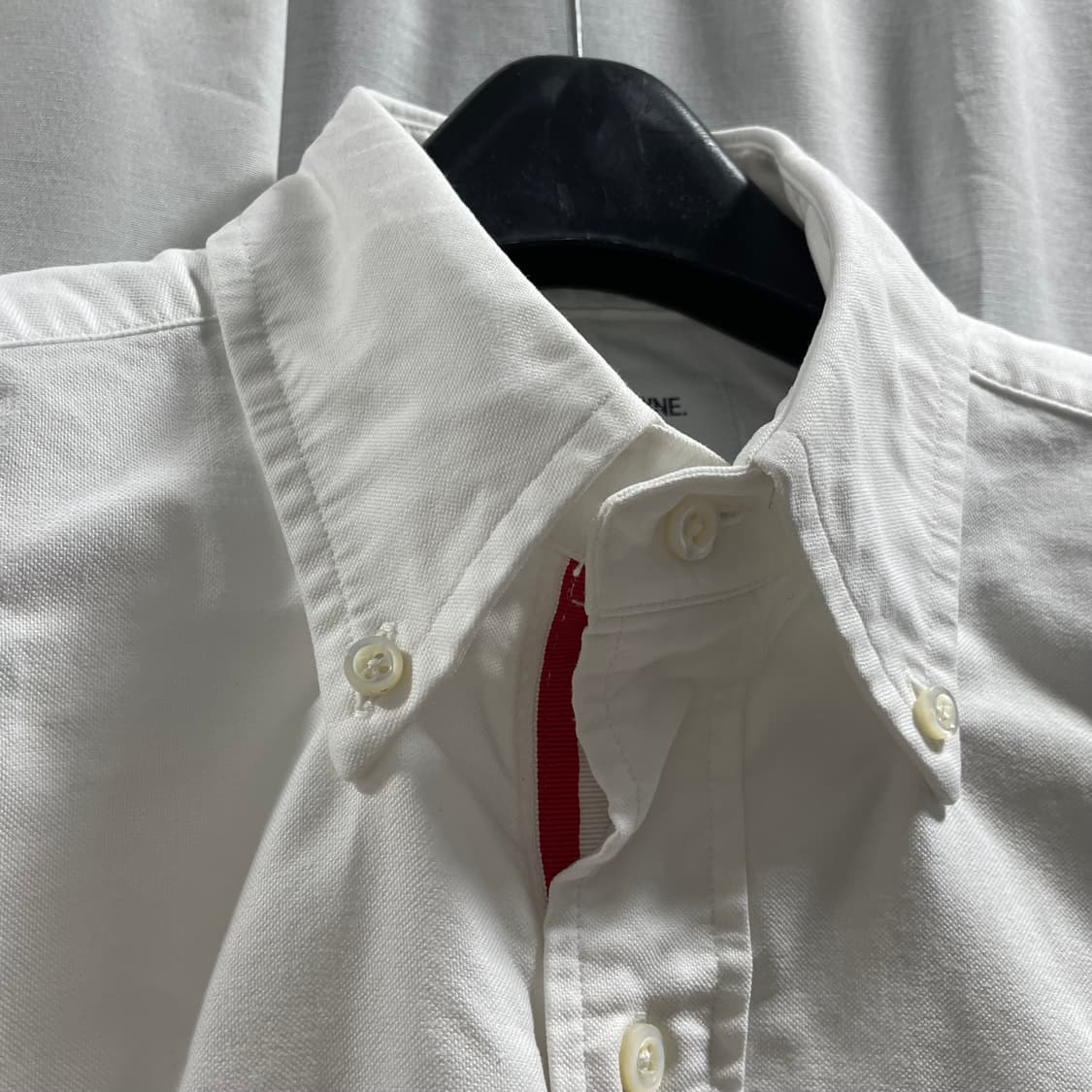 톰브라운/ 트리콜로 화이트 셔츠/ 1 상품이미지3