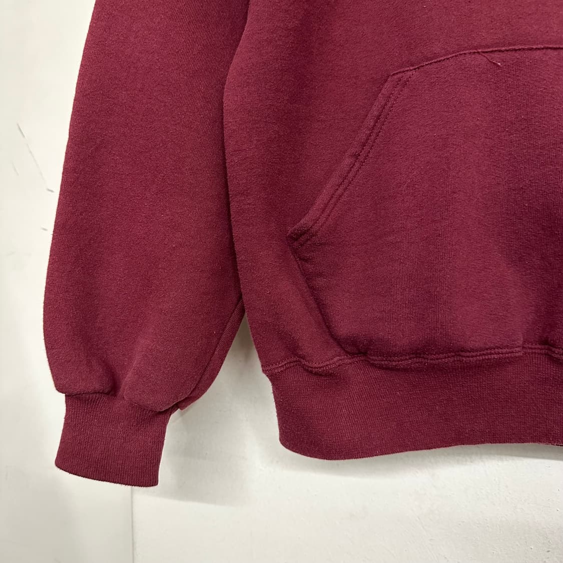 90‘s USA 러셀 후드티 ‘버건디‘ 상품이미지5