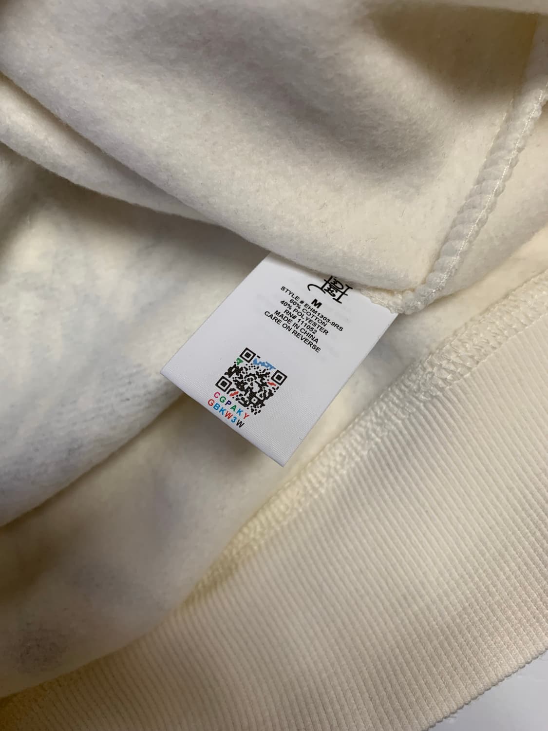 에드하디 오버핏 후드집업 상품이미지6