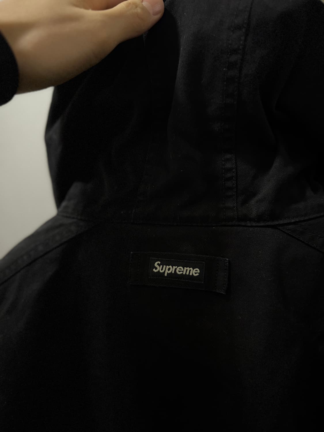 슈프림 [정품] 박스로고 (시세 80만) 후드집업 아노락 워크자켓 L 상품이미지5