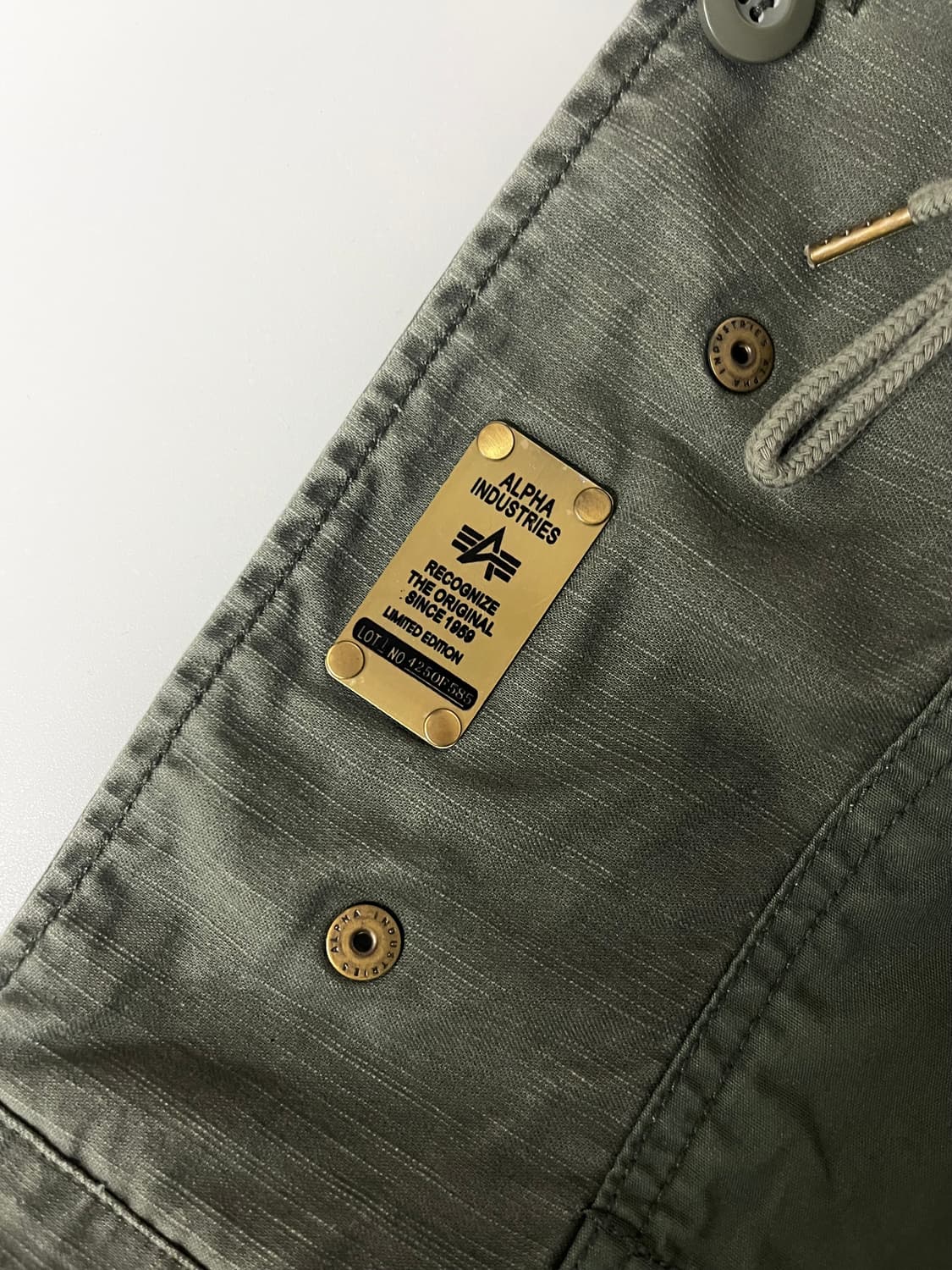 S) 알파인더스트리 M65 카키 야상 자켓 상품이미지7