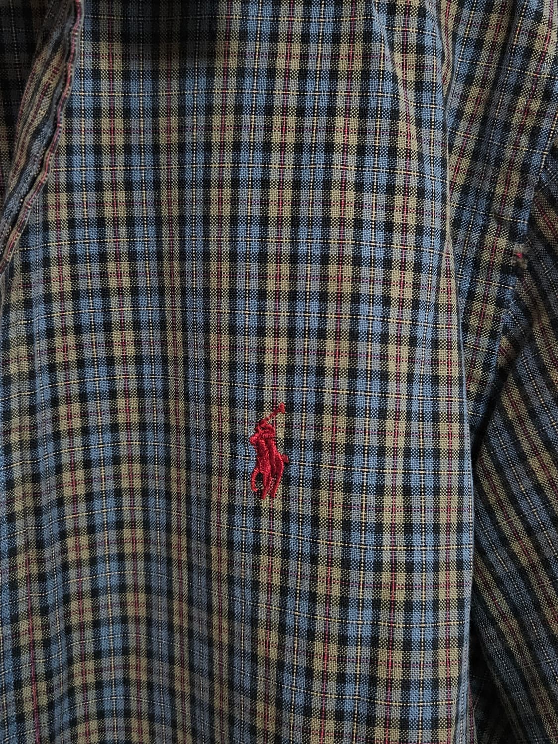 폴로 랄프로렌 체크무늬 셔츠M 상품이미지9