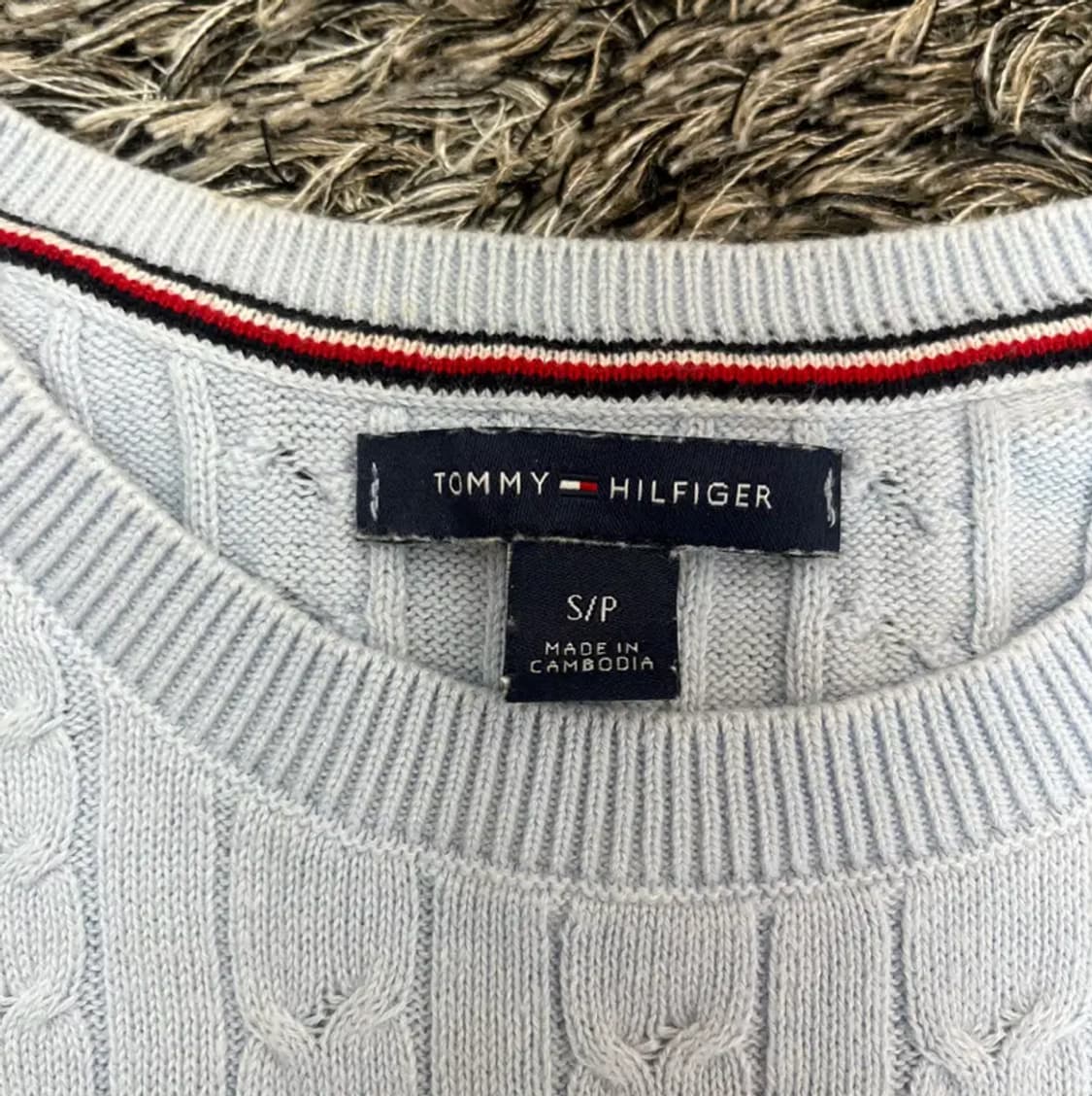 타미힐피거 여성 꽈배기 니트 (S/P) 상품이미지3