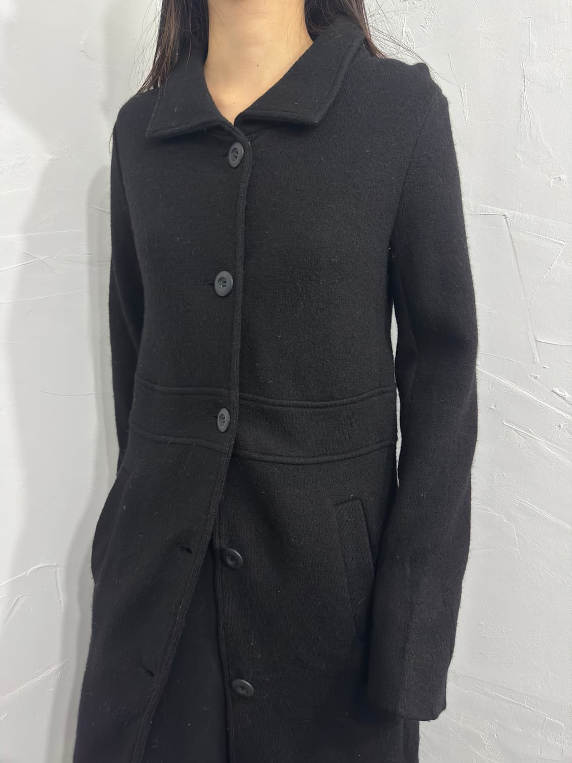 icb button wool coat 상품이미지3