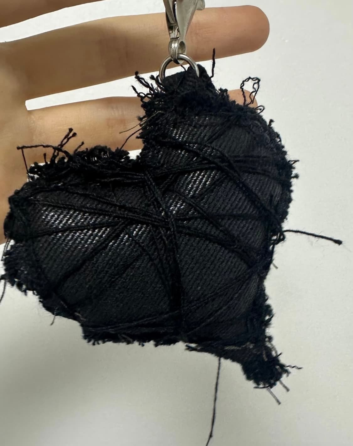 검정색 하트 키링 상품이미지2