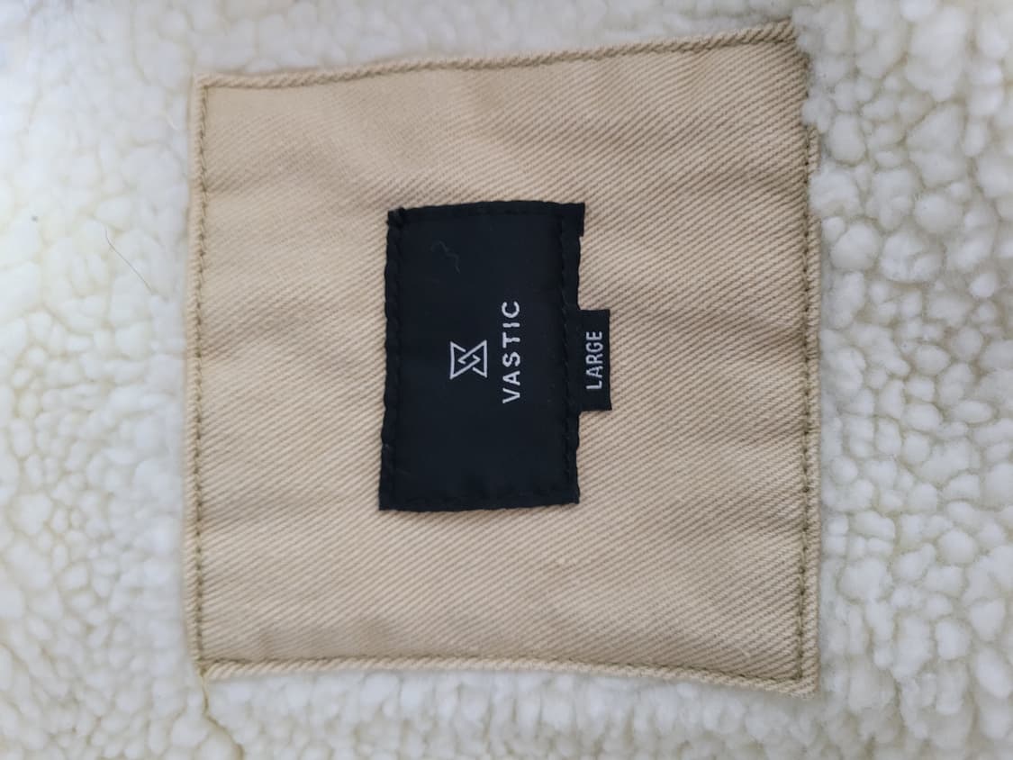 보아 퍼 트윌 코튼 셰르파 자켓_베이지 상품이미지3