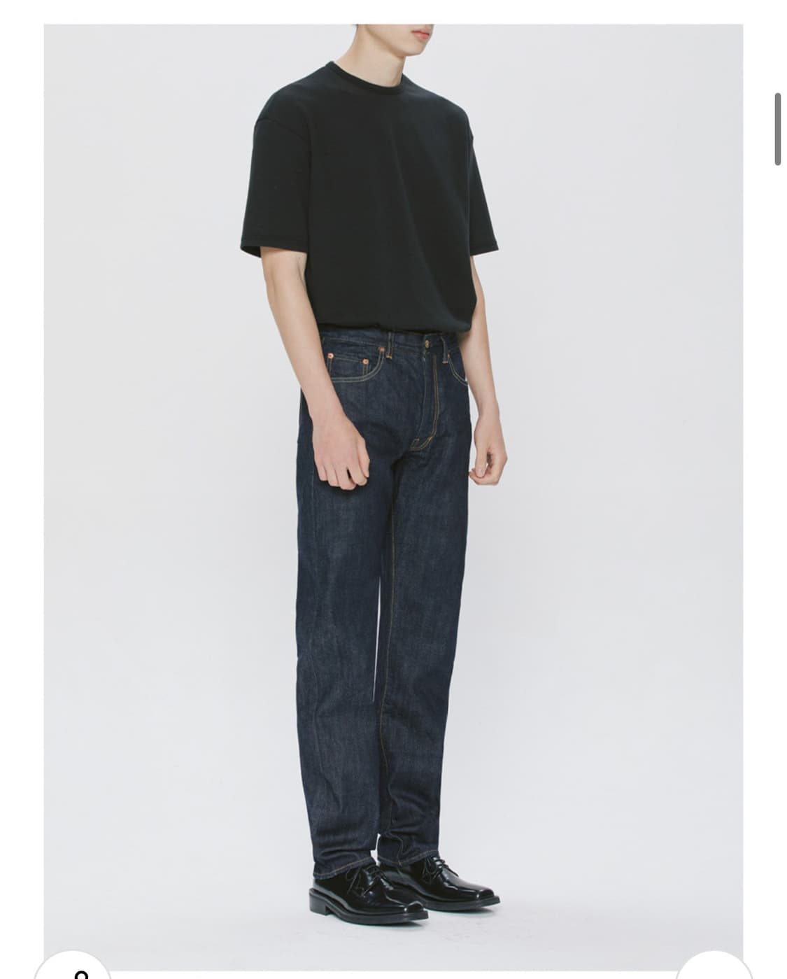 데밀  히시모토 하드 16.5oz 셀비지 데님 28 (012P와 유사) 상품이미지2