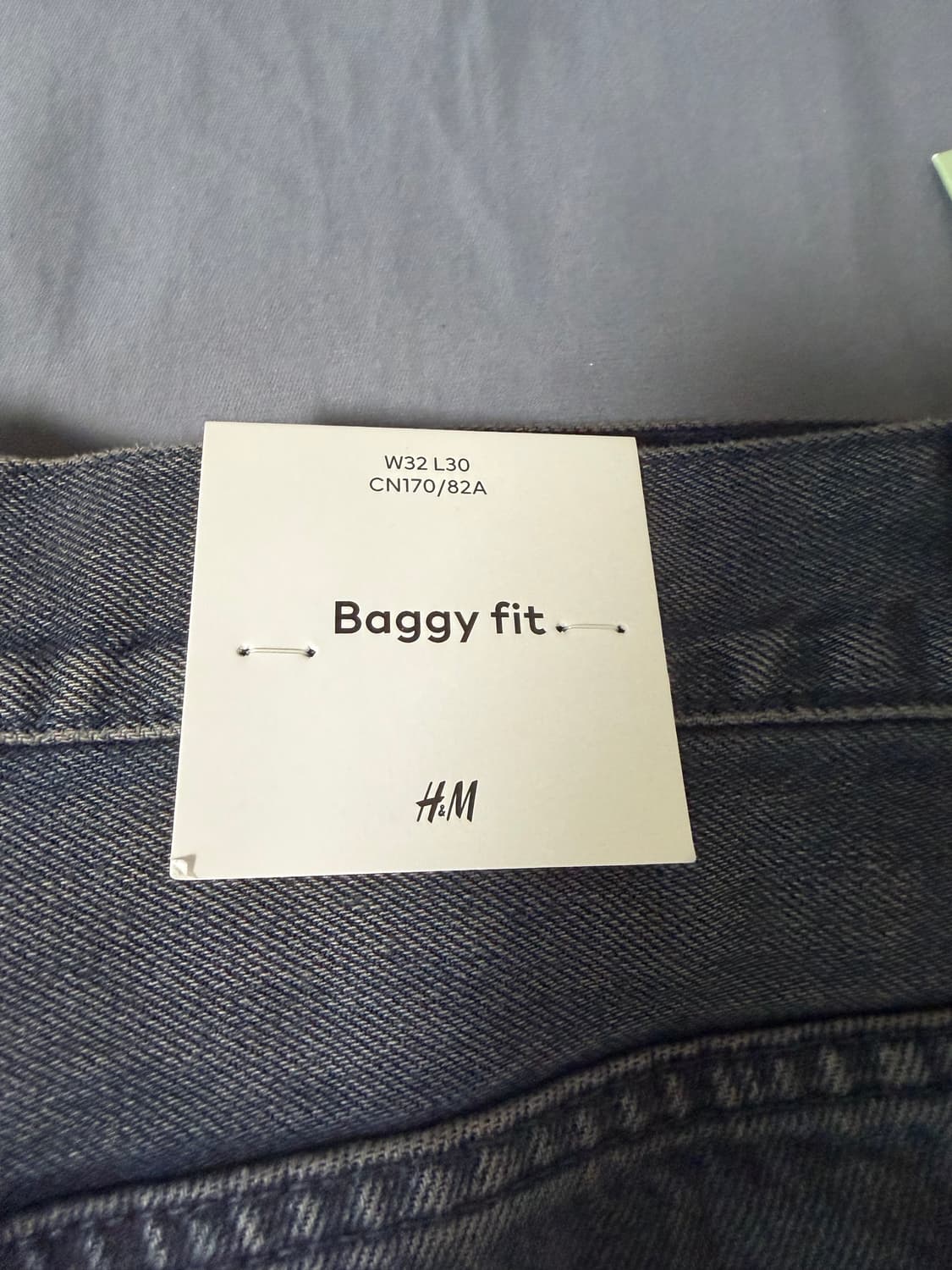 H&M 배기진 32인치 새상품 상품이미지3