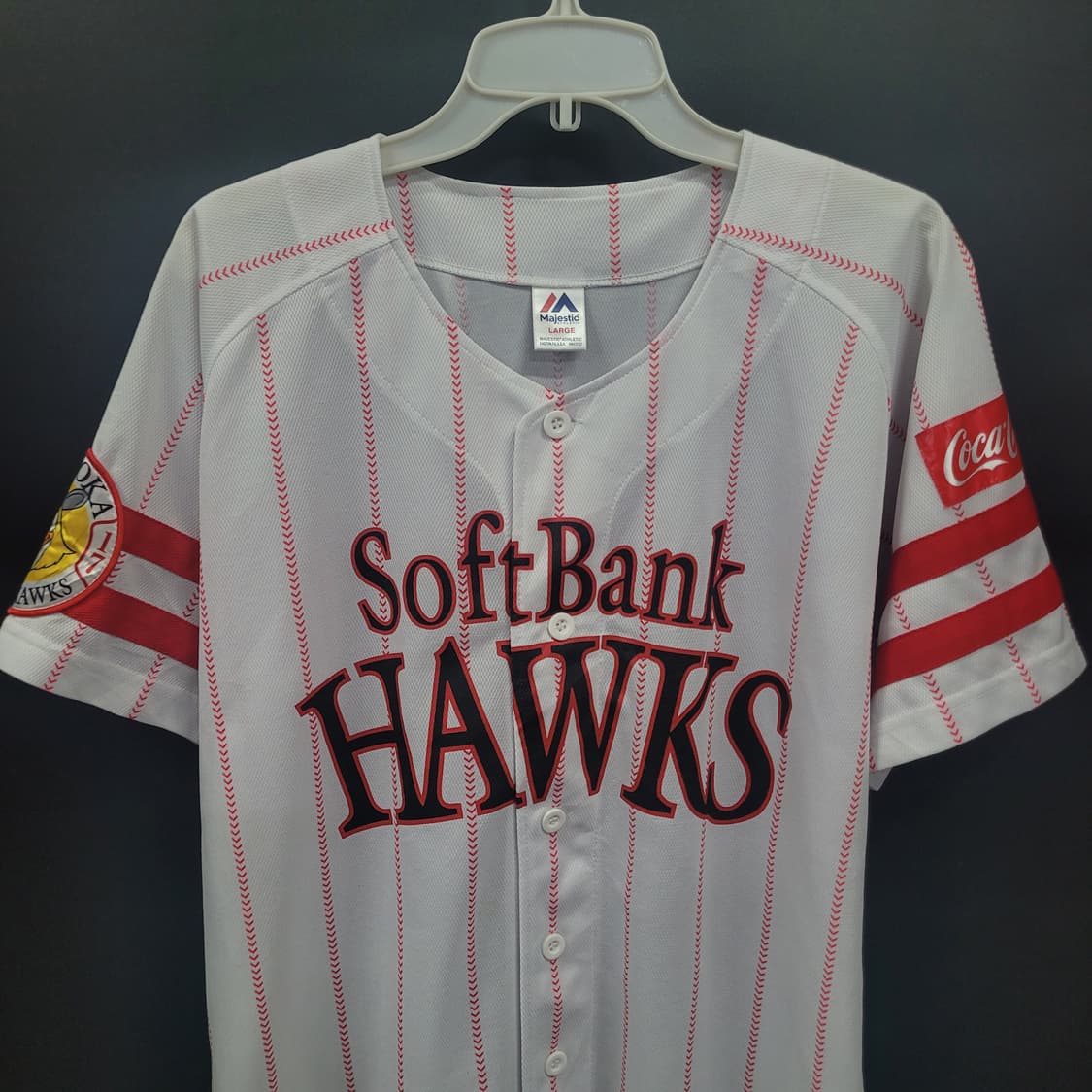 MAJESTIC 마제스틱 SOFTBANK HAWKS 유니폼 상품이미지2
