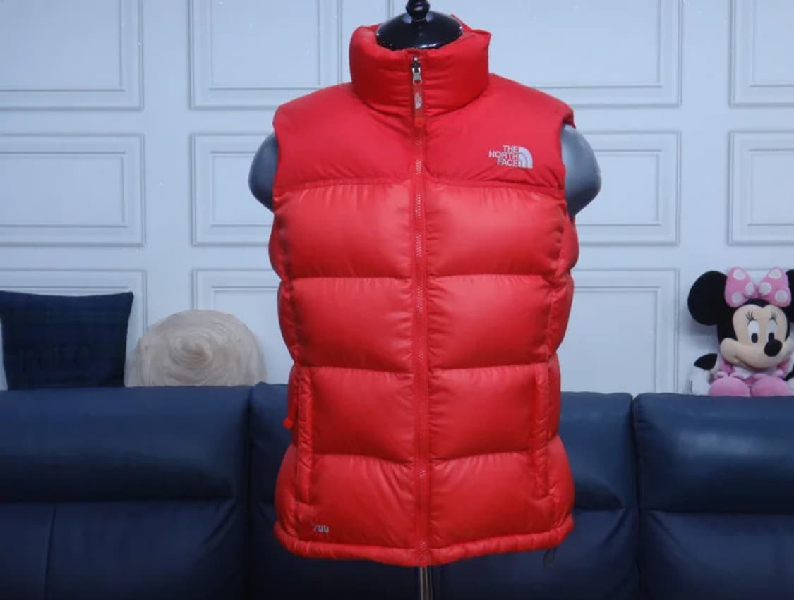 (77size) 노스페이스 여성 700필 눕시 패딩 베스트 상품이미지1