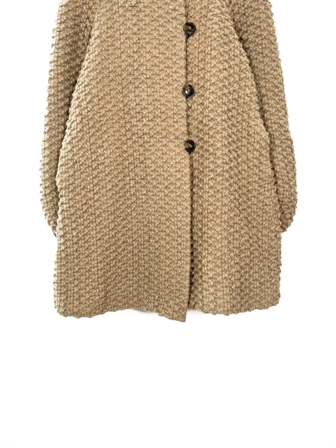 츠모리 치사토 플리스 뽀글이 부클 코트 상품이미지4