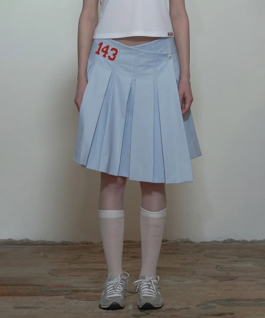 143 Asymmetrical Wrap Skirt 상품이미지1